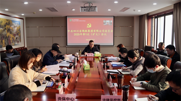 二八圈召开2025年第1次党委（扩大）会议