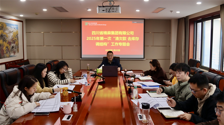 二八圈召开2025年第一次“清欠款、去库存、调结构”工作专题会